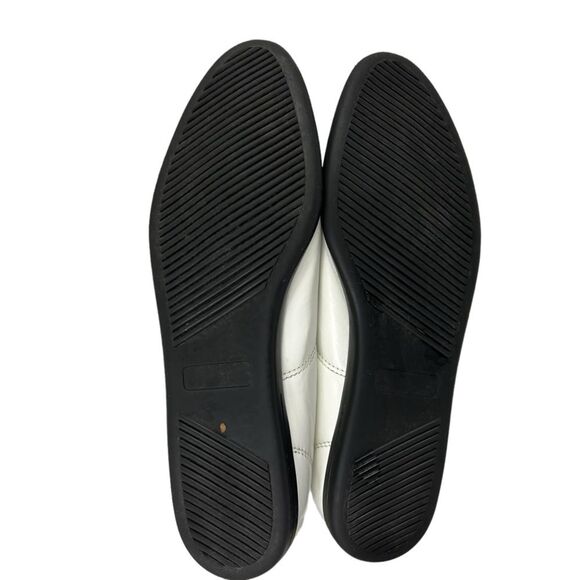 Leather Tic-Tac-Toes Cathy Nappa Oxford Dancing Shoes White Black 9.5 Narrow - Picture 5 of 8